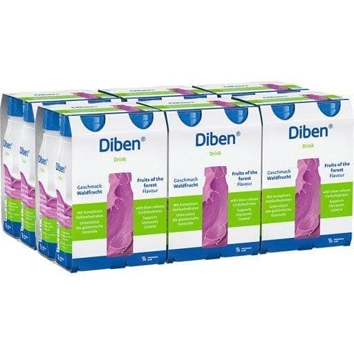 Malnutrition, impaired glucose tolerance, DIBEN DRINK Forest fruit - UKDorf