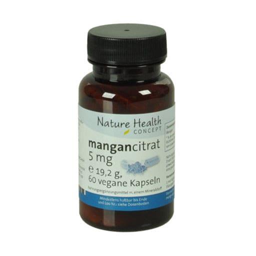 Manganese CITRATE 5 mg NHC capsules - UKDorf