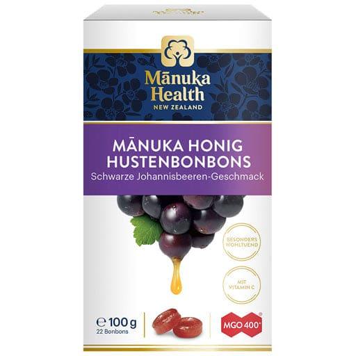 MANUKA HEALTH MGO 400+ Lollipops. blackcurrant cough drops - UKDorf