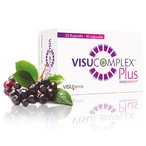 Maqui berry, alpha lipoic acid, vitamin D, VISUCOMPLEX Plus MaquiBright capsules - UKDorf