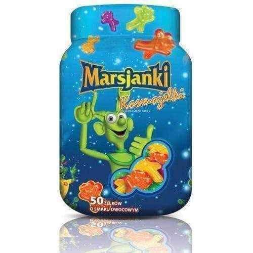 Martians KOSMOŻELKI x 50 pieces of fruit flavor UK