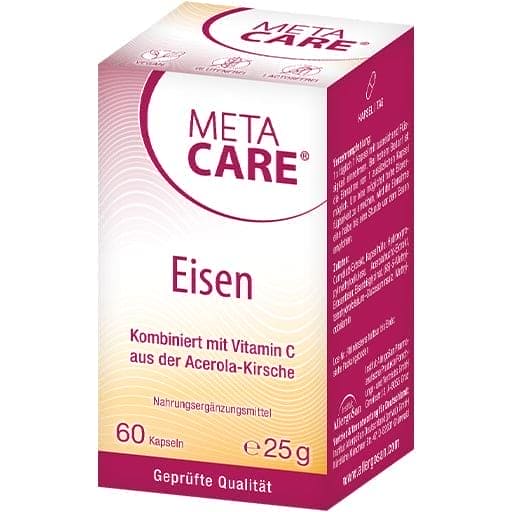 META-CARE iron capsules, fatigue and tiredness - UKDorf