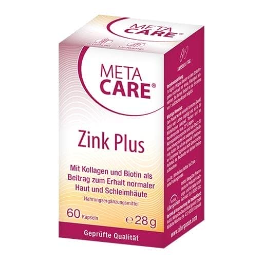 META-CARE Zinc+, biotin, histidine, collagen peptides - UKDorf