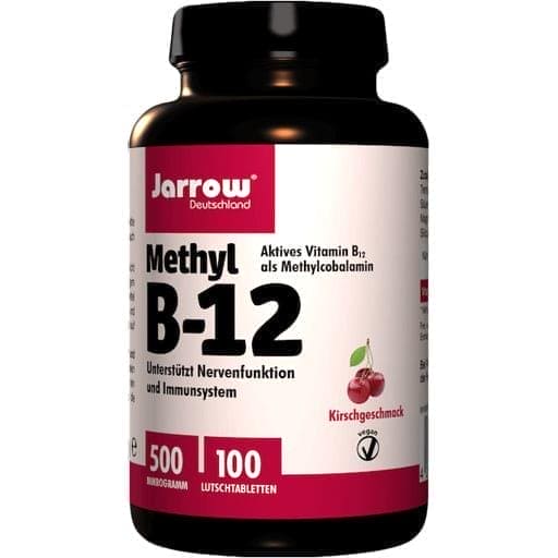 METHYL B-12 500mcg Jarrow Lozenges - UKDorf
