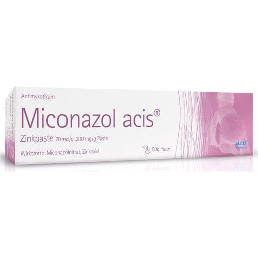 MICONAZOL acis zinc paste, miconazole nitrate - UKDorf