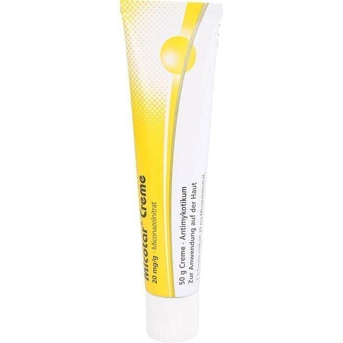 MICOTAR, Miconazole nitrate, mycoses cream UK