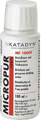 MICROPUR forte MF 1000F, silver ion, disinfectant, disinfection, disinfect - UKDorf