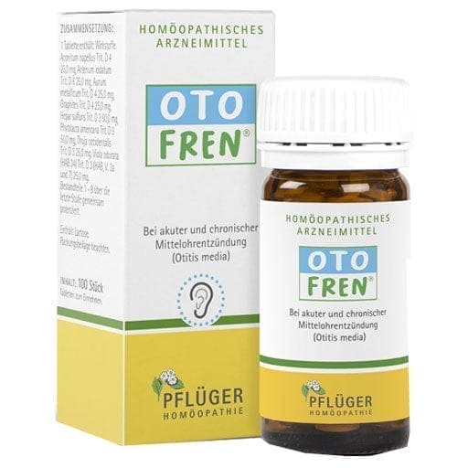 Middle ear infection, How to treat middle ear infection, OTOFREN tablets - UKDorf