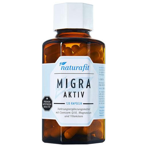 Migraine symptoms, NATURAFIT Migra active capsules - UKDorf