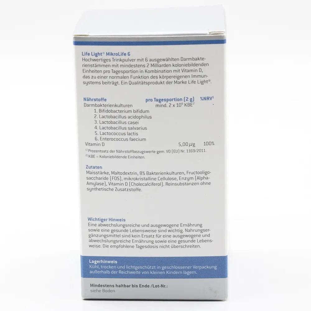 MIKROLIFE intestinal bacteria powder, Alpha-Amylase, Fructooligosaccharides - UKDorf