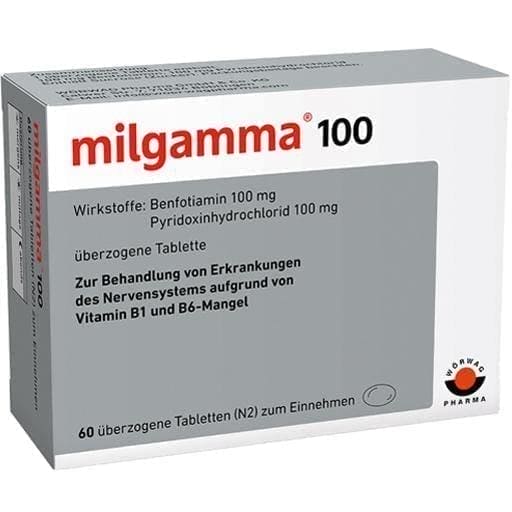 MILGAMMA 100 mg neurol, neuropathy UK