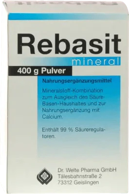 Minerals, REBASIT Mineral Pulver, acid-base balance - UKDorf