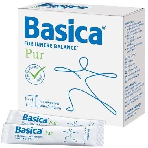 Minerals, VEGAN, BASICA pure powder - UKDorf