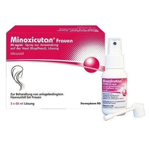 MINOXICUTAN, hair loss in women spray UK
