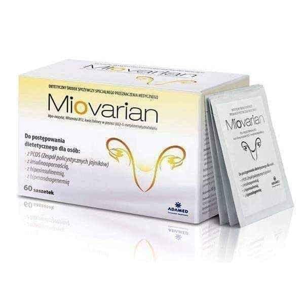 Miovarian powder 2g x 60 sachets, myo-inositol, folate, vitamin B12 UK