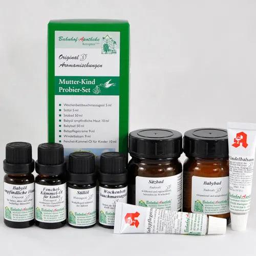 MOTHER-CHILD sample set, fennel, caraway, nursing oil, diaper balm - UKDorf