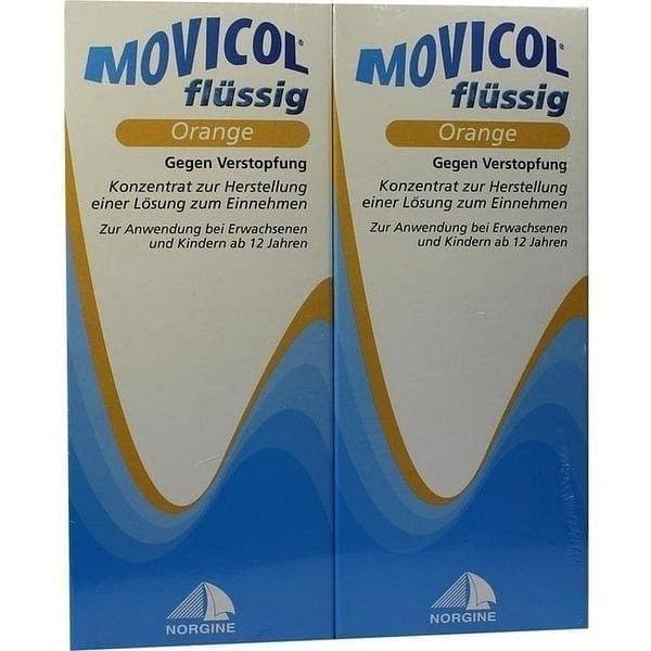 MOVICOL orange, Macrogol 3350, sodium chloride, potassium chloride UK