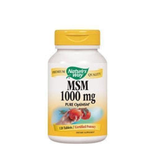 MSM, Methylsulfonylmethane, 1000 mg, 120 V-capsules UK