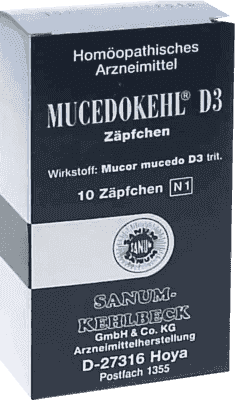 Mucor mucedo, MUCEDOKEHL D 3 suppositories - UKDorf