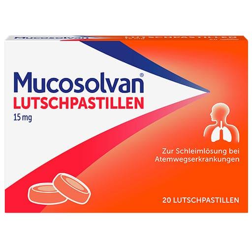 MUCOSOLVAN ambroxol hydrochloride lozenges 15mg - UKDorf