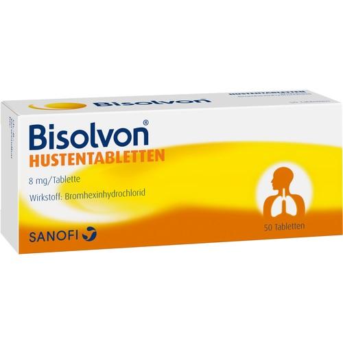 mucus relief cough tablets BISOLVON Cough Tablets 8 mg 50