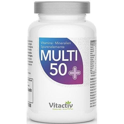 MULTI 50+ vitamin & mineral complex capsules - UKDorf