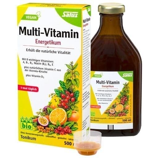Multi vitamins without iron, MULTI-VITAMIN ENERGETIC Salus - UKDorf