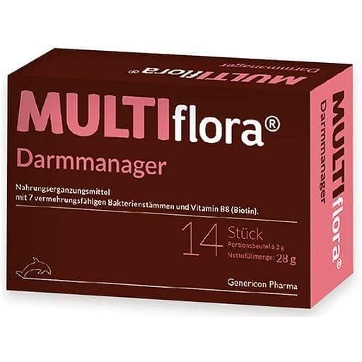 MULTIFLORA gut manager pouch, probiotics for gut health UK