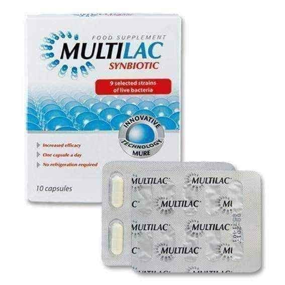MULTILAC Synbiotic (Probiotic + Prebiotic) UK