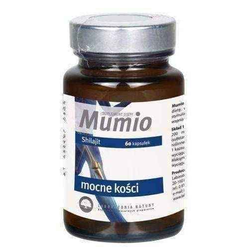 Mumio shilajit x 60 capsules