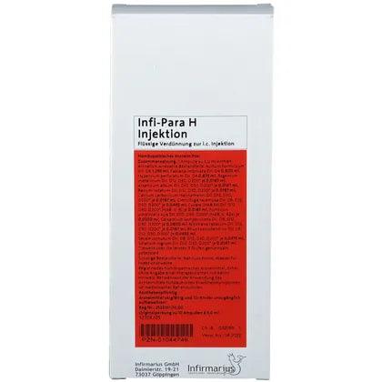 Muscle pain in legs, functioning of kidneys, INFI PARA H injection ampoules - UKDorf