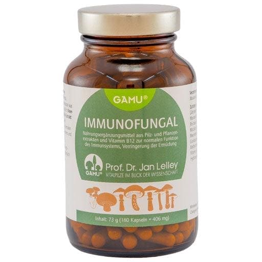Mushroom and plant extracts with vitamin B12, IMMUNOFUNGAL Capsules - UKDorf