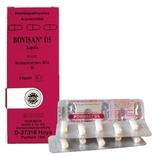 Mycobacterium bovis, viral infection, BOVISAN D 5 capsules - UKDorf