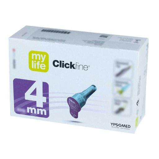MYLIFE Clickfine Pen Needles 4mm 32G - UKDorf
