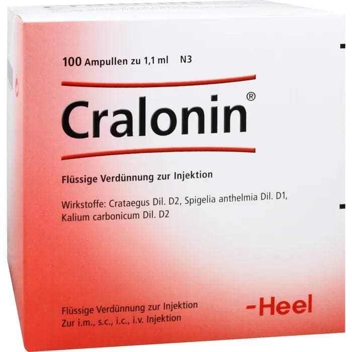 Myocardial infarction, Coronary insufficiency, angina pectoris, CRALONIN ampoules - UKDorf