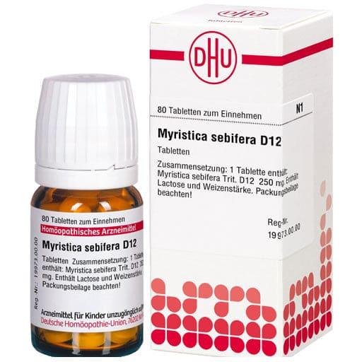 MYRISTICA SEBIFERA D 12 tablets - UKDorf
