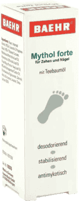 MYTHOL forte solution, With tea tree oil for athlete's foot - UKDorf