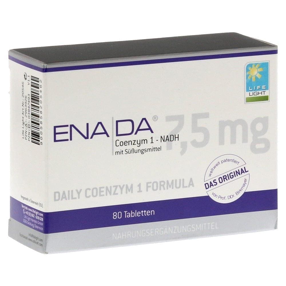 NADH, nicotinamide adenine dinucleotide supplement, ENADA - UKDorf