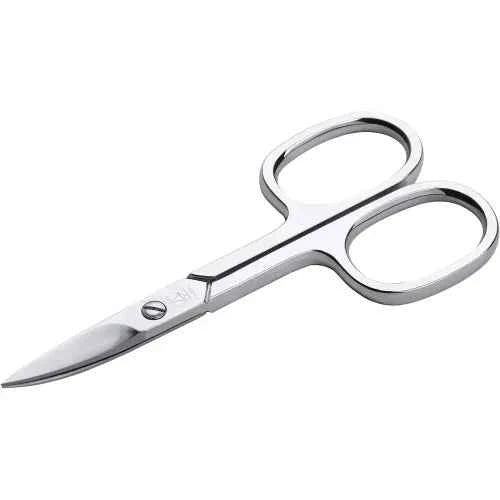 nail scissors 9 cm for left-handed users, chrome-plated