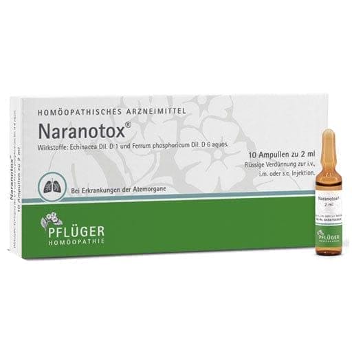 NARANOTOX ampoules, infections of the respiratory organs - UKDorf