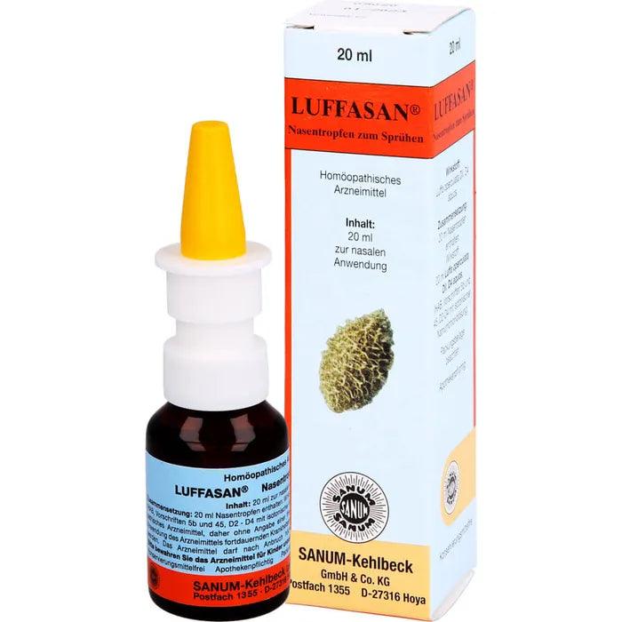 Nasal spray, LUFFASAN nasal drops for spraying - UKDorf