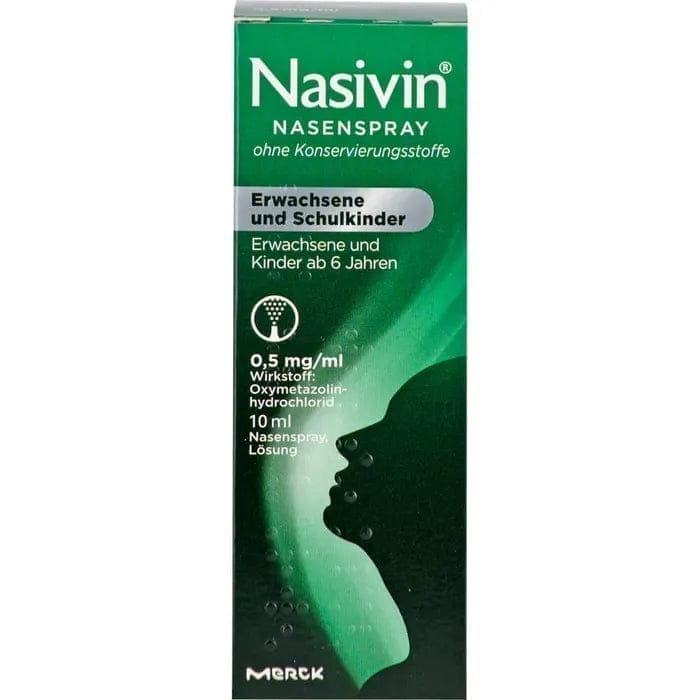 NASIVIN GERMANY nasal spray, blocked nose relief UK