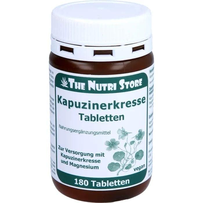Nasturtium TABLETS 180 pc, magnesium, nasturtium health benefits - UKDorf
