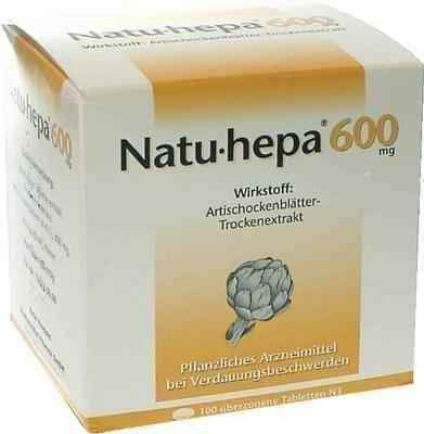 NATU HEPA 600 mg coated tablets 100 pc For digestive disorders