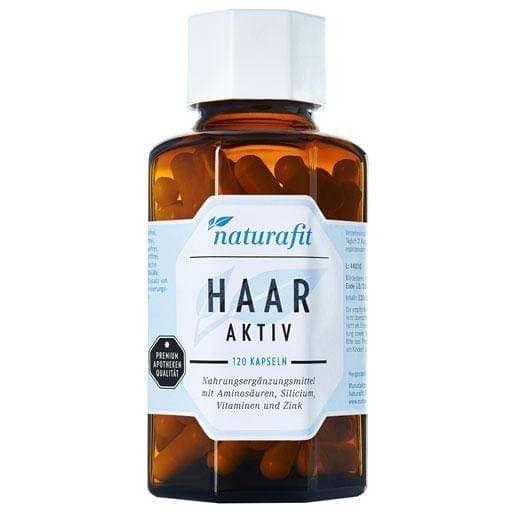 NATURAFIT Active Hair silicon Capsules UK