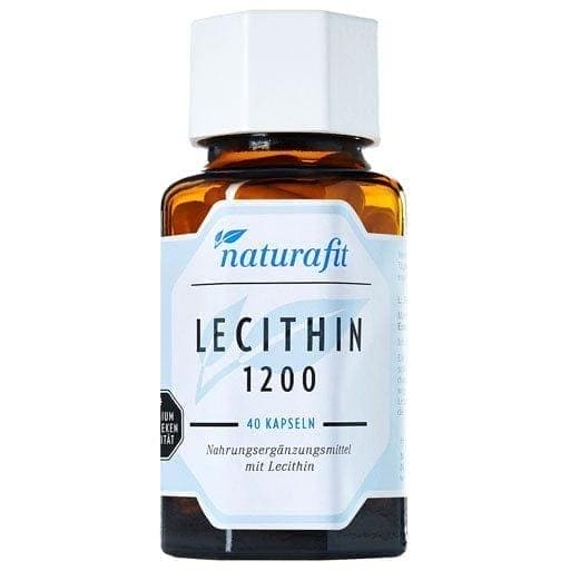 NATURAFIT Lecithin 1200 capsules, soya lecithin - UKDorf