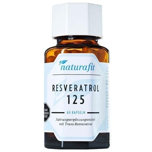 NATURAFIT Resveratrol 125 capsules, japanese knotweed extract - UKDorf