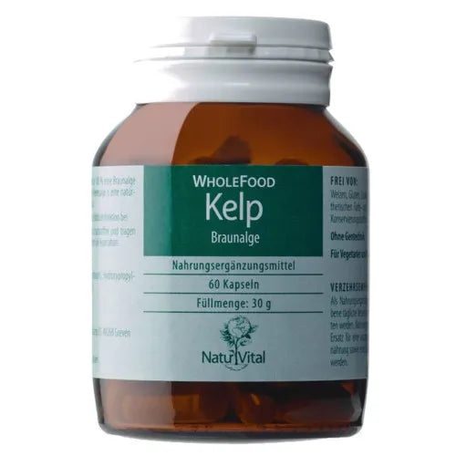natural iodine Wholefood Kelp 400 mg 60 pieces