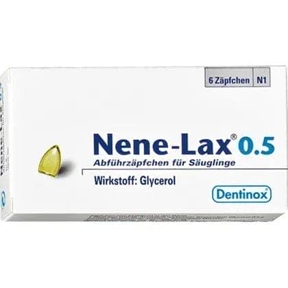 Nene Lax 1.0 glycerol suppositories for infants, anal fissure treatment - UKDorf