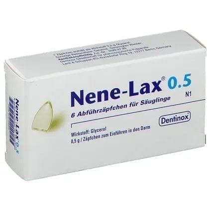 Nene Lax 1.0 glycerol suppositories for infants, anal fissure treatment - UKDorf